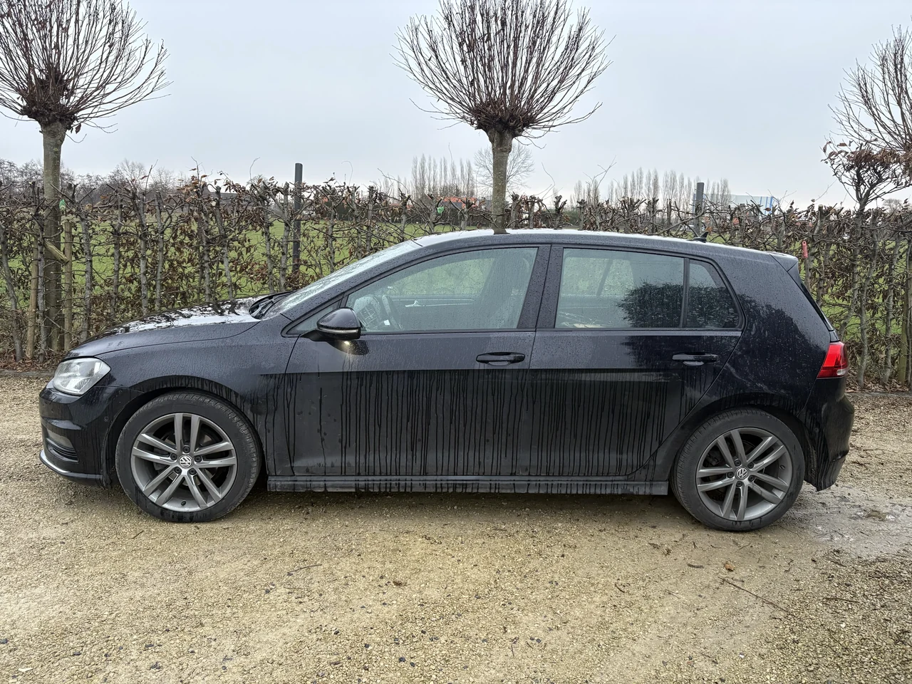 VW Golf R-Line vóór behandeling, MotorX