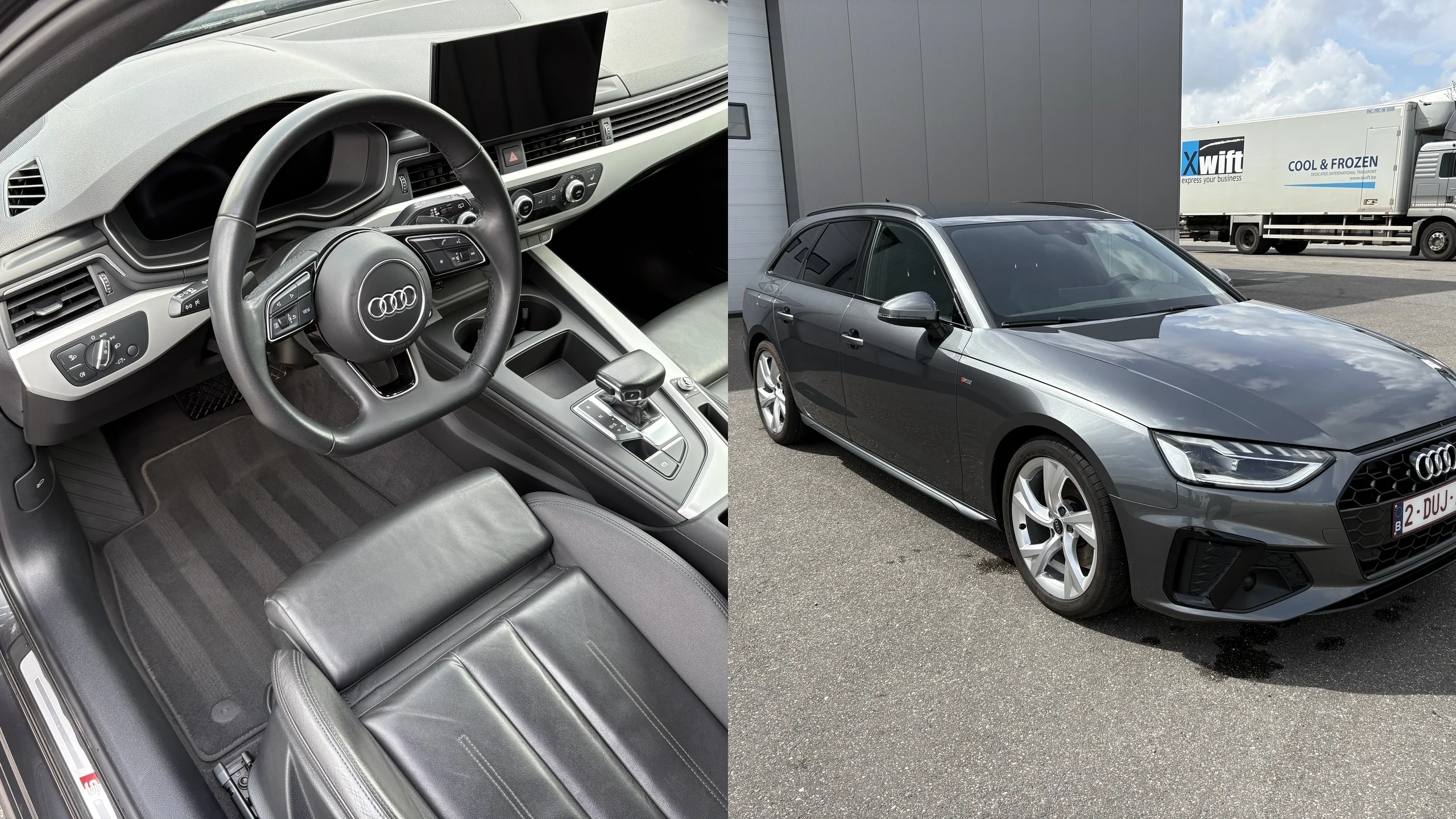 Audi A6 exterieur en interieur gereinigd door MotorX